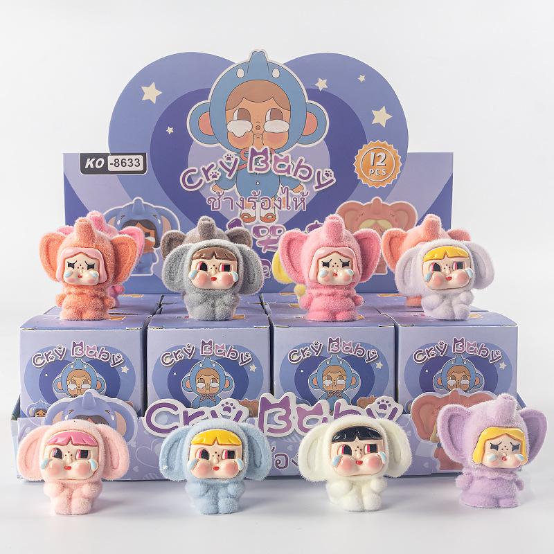 Популярная рождественская кукла Abubu от Pop Mart, елочное украшение, игрушка-сюрприз