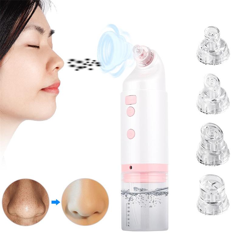 Kinsei Beauty Маленький пузырьковый аппарат для удаления угрей, электрический экстрактор прыщей, очиститель пор, вакуумный аппарат для глубокого очищения лица, красота