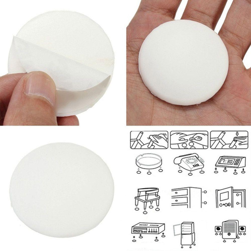 Silicone Crash Pad Anti-slip Sticker Bumper Wall Protector Door Handle Stopper Self Adhesive