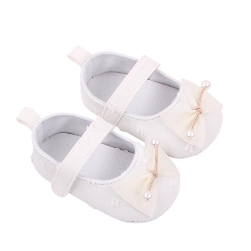 Baby Girl Shoes Bowknot Princess Shoes Soft Sole Anti-slip Toddler Shoes