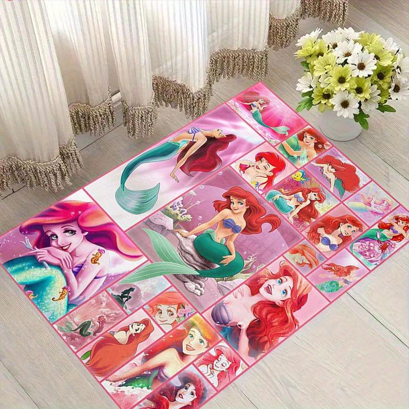 1 шт. Ковер с рисунком персонажей мультфильмов Disney, ковер для зоны, нескользящий ковер, коврик для пола, стирающийся вручную, подходит для гостиной, спальни, домашнего декора