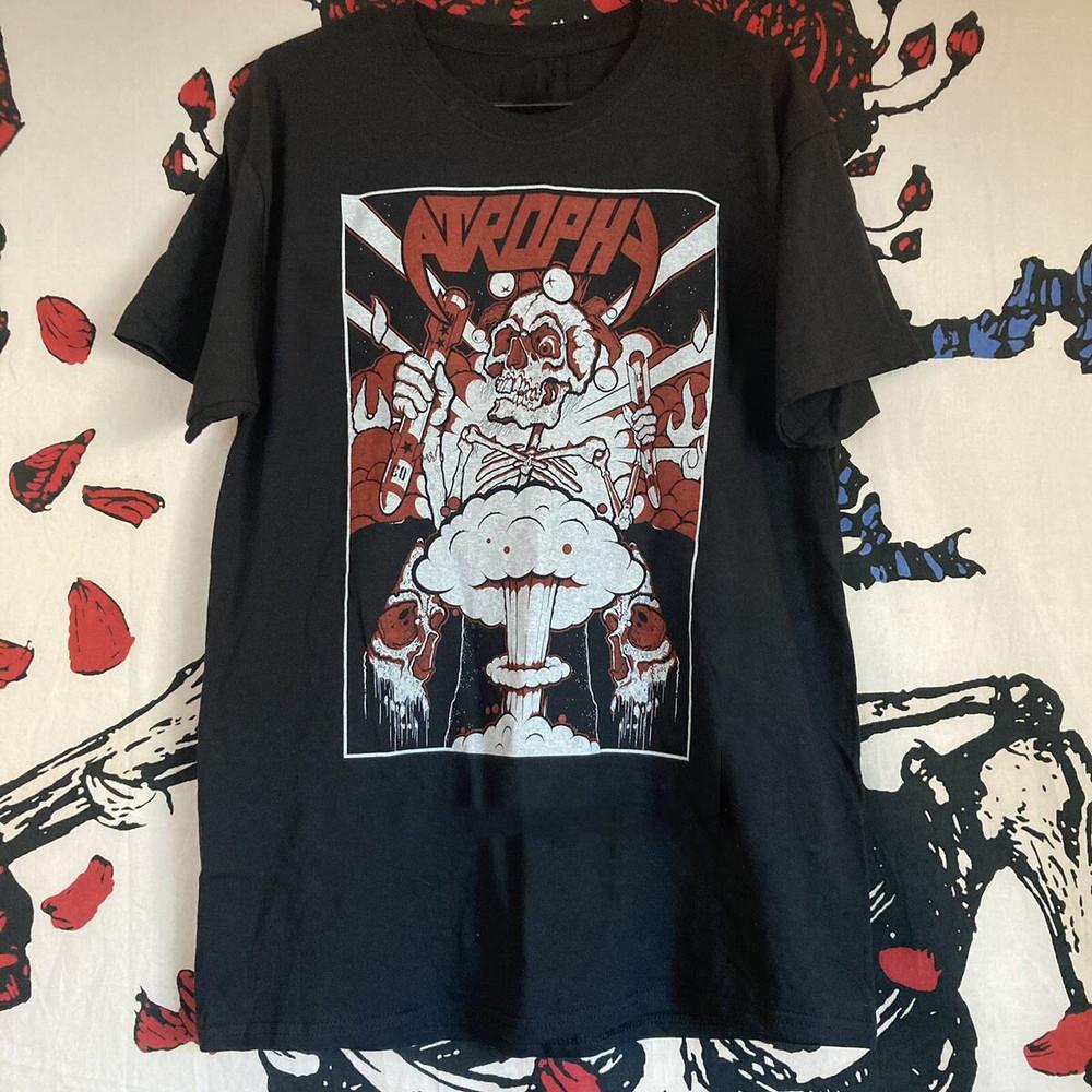 Atrophy Band Трэш-метал Рок Унисекс Короткая футболка Хлопковая футболка S-5XL PR497 Унисекс Футболка