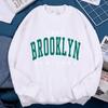 1898 Brooklyn New York Printing Clothes Women Unisex Pullover Fleece Sweatshirt Fashion Casual Loose Hoody Autumn Cartoon Women Hoodie