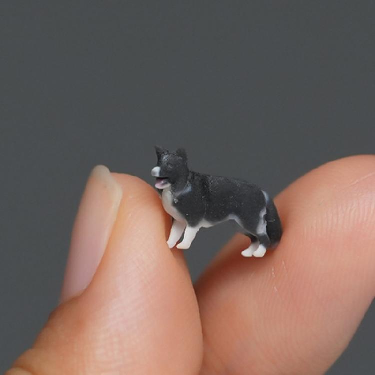 Ручная работа, модель маленького животного, технология 3D-печати, миниатюрная модель собаки, отлично подходит для коллекционеров и декораторов