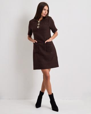 Платье женское Espiga 525870 36 коричневое