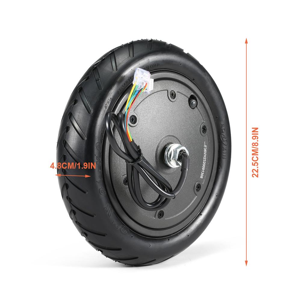 250W Motor Engine Wheel for Xiaomi M365 Electric Scooter Wheel Anti-skid Tire Replacement Part