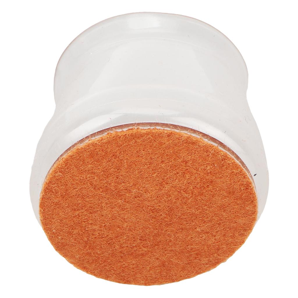 36pcs Silicone Chair Leg Cover Elastic Soft Transparent Chair Feet Protector for Home Office Hotel