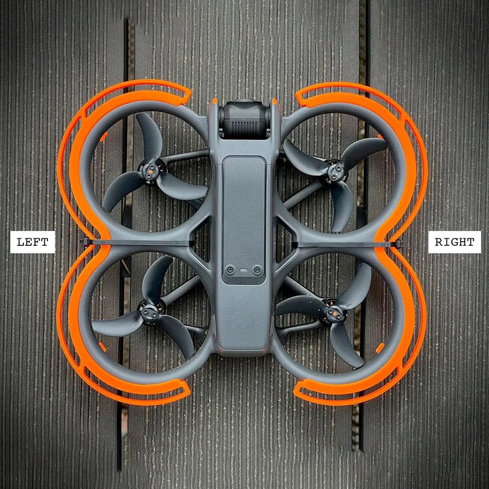 Propeller Guard Bumper for dji Avata 2 Impact Protectors Anti-collision Bumpers Propeller Protection Guard