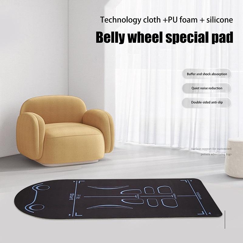 Коврик для йоги, нескользящий, амортизирующий, толстый, коврик для коленей, многоразовый, коврик для спортзала для женщин и мужчин, домашний пилатес, тренировки на полу