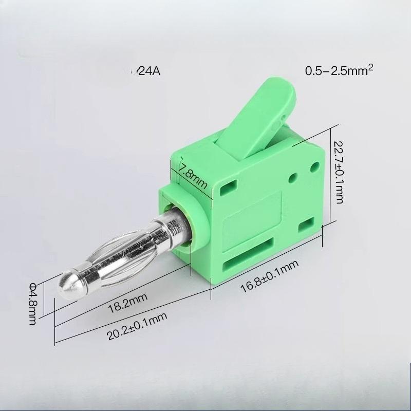 Быстроразъемные клеммы типа «банан» без пайки для аудиоразъема, музыкального динамика, быстрого подключения, позолоченные медные аксессуары, оптом