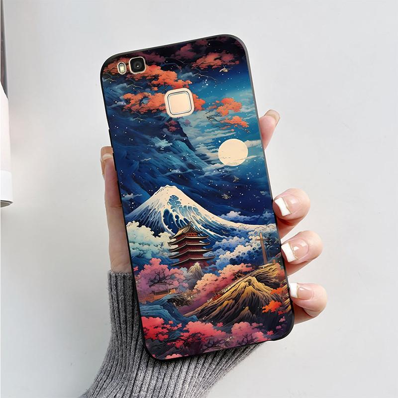 For Huawei P9 Lite 2016 Case VNS-L31 VNS-L21 VNS-L22 Cover Shockproof Bumper Cute Astronaut Funda on Huawei P9Lite G9 Lite Coque