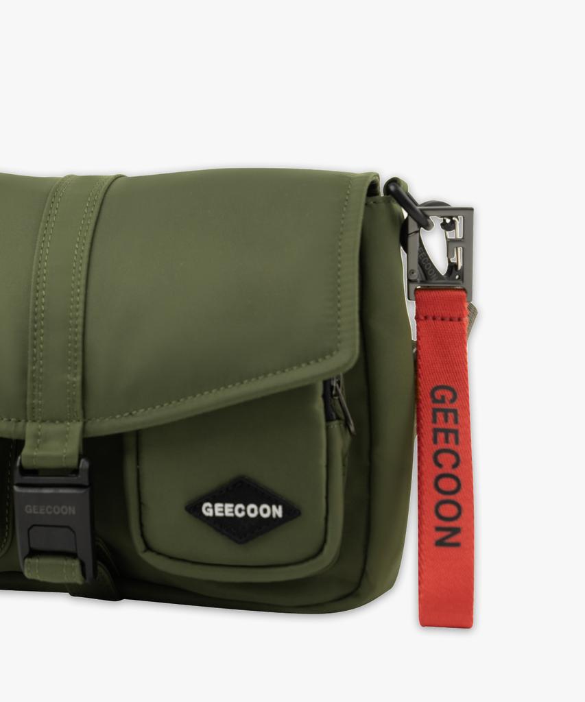 Geecoon Нейлоновая удобная мини-сумка через плечо Gee248-705 Хаки