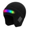 Night Lighting Bluetooth LED Light Ear Cap Music Party Colorful Cool Luminous Hat