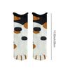 Women Cute Cat Paw Socks Thickening Cotton Sleep Socks Ladies Winter Warm Floor Socks