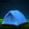 3-4 People Automatic Fast Open Fake Double Tent Camping Sun Protection Tent