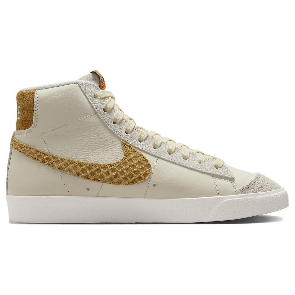 Nike Blazer Mid 77 Vintage Waffle Men Sneakers Cream Coconut-Milk Wheat FZ4040-113