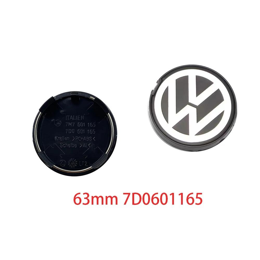 For Volkswagen VW 4pcs 55mm 56mm 65mm 70mm Car Styling Wheel Center Cap Hub Covers Badge Accessories For VW Volkswagen 3B7601171 1J0601171