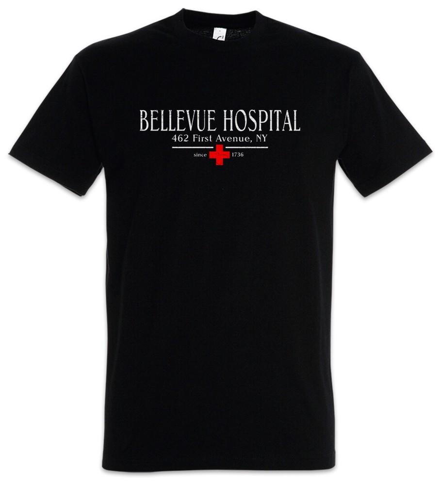 Футболка Bellevue Hospital Новый Логотип Символ Амстердам Знак Стрелка