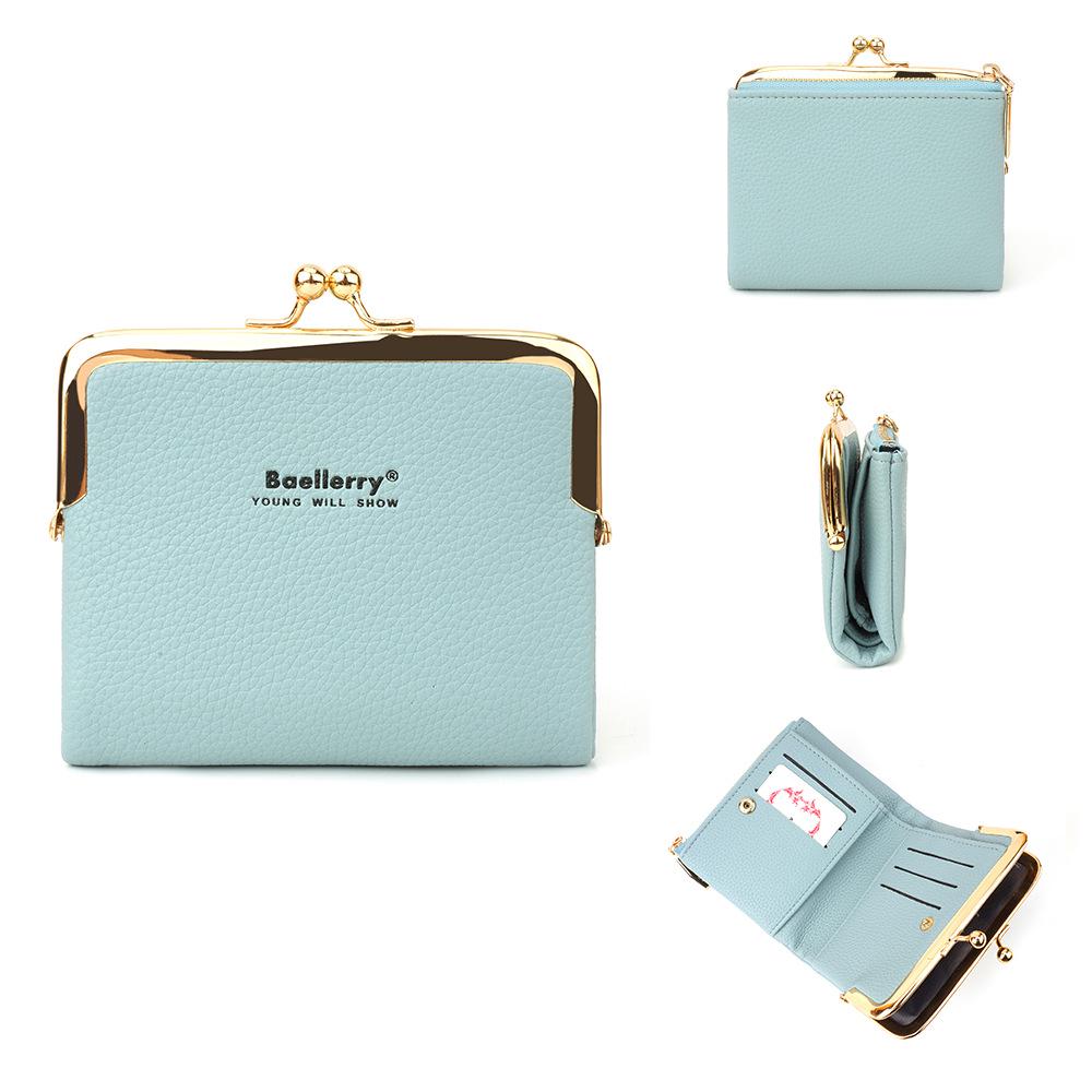 Женский короткий кошелек и монетница Baellerry в корейском стиле