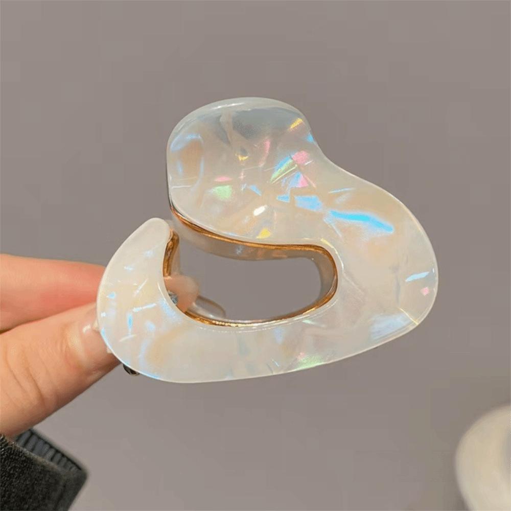 Elegant Geometric Hair Claw Acetic Acid Hair Clip New Shark Clip Hair Accessories
