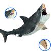 Shark Toys Shark Model Toy Animal Collectible Desktop Display Decoration For Study Bookshelf Living Room Bedroom