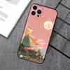 anime The Little Prince  Phone Case For iPhone17 16 16e 15 14 13 12 11 Plus Mini Pro Max Soft black Shockproof Cover