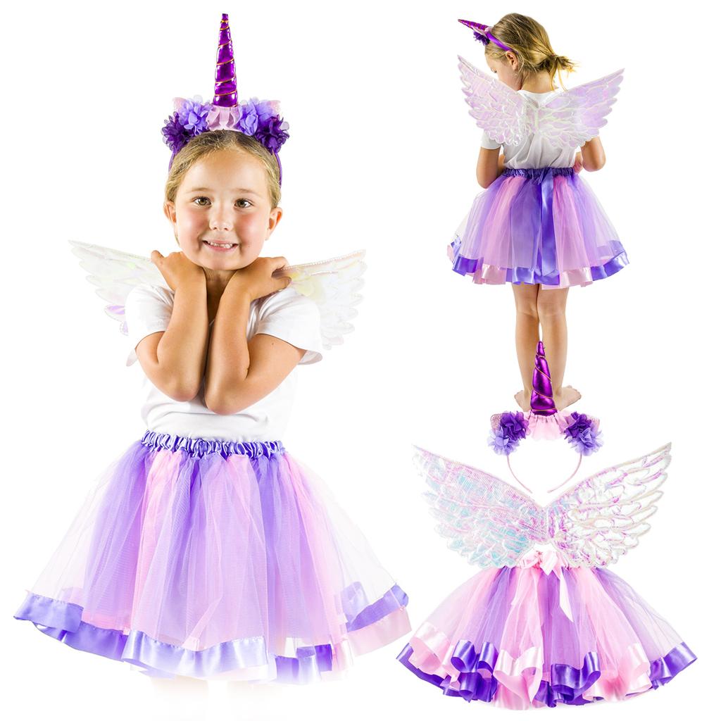 Unicorn carnival costume for children, unicorn costume set for the ball