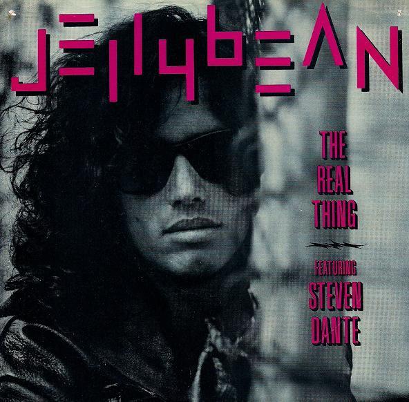 7-дюймовая пластинка JELLYBEAN, STEVEN DANTE - Real Thing VS443167 Chrysalis 1987 UK Танцевальная и электронная Музыка Б/у