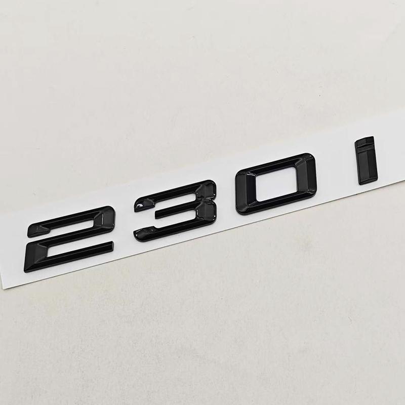 3D ABS Car Styling Logo 230i 220i 218i 225i Badge Sticker Rear Trunk Emblem For BMW 2 Series 230i 220i 218i 225i Accessories