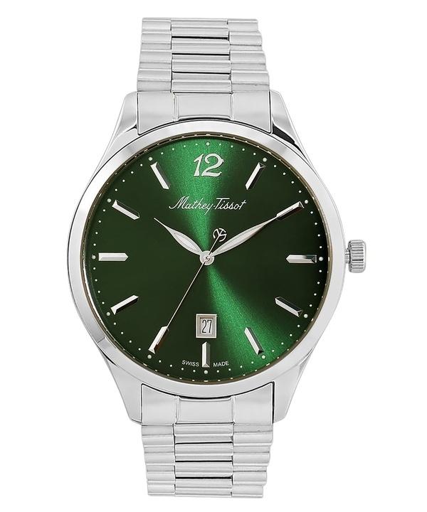Mathey-Tissot Часы мужские Urban Metal Green Dial Quartz H411MAV