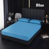 Waterproof Bed Cover Smooth Microfiber Mattress Protector Colorful Fitted Sheet Anti-mite Mattress Pad Deep Pocket Bedding Multi-size