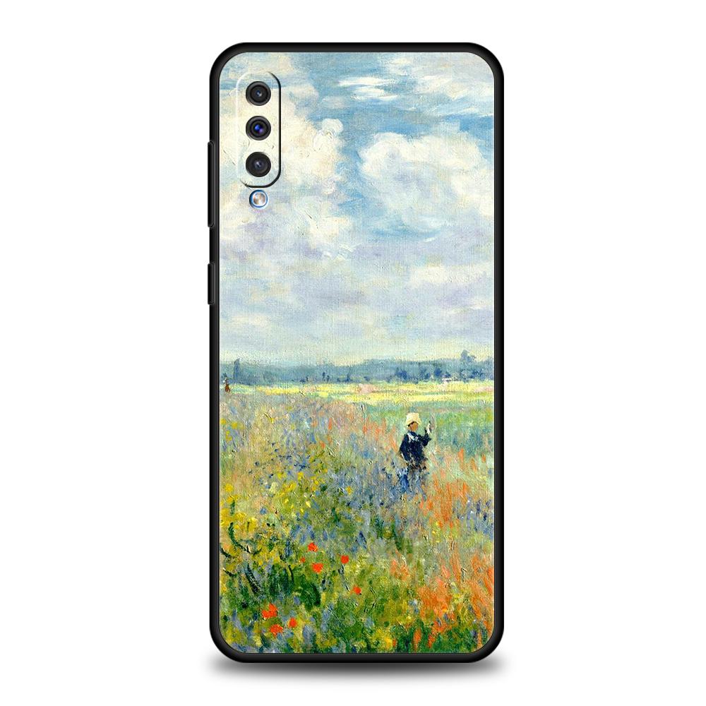 Чехол Клод Моне импрессионист для Samsung A15 A13 A51 A71 A41 A31 A21S A03S A05 A12 A32 A52 A22 A23 A25 A33 A53 A73 5G чехол