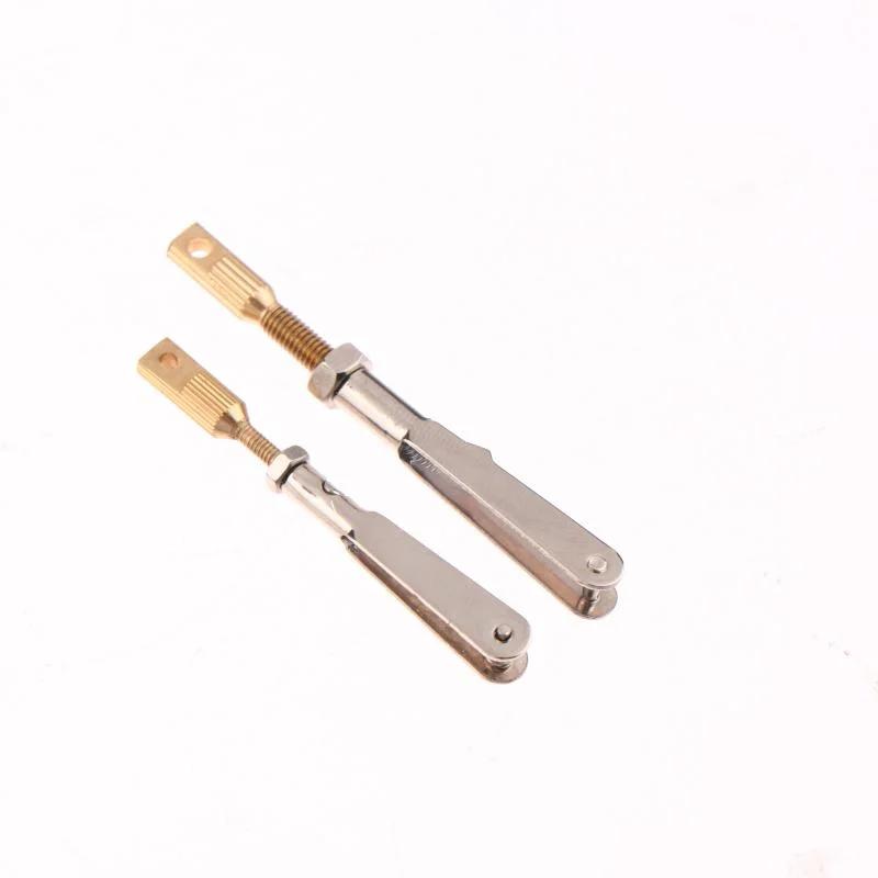 5Pcs M2/M3 Metal Clevis Iron U-clip Clamps Chuck Pull Rod Connector Coupler Parts For DIY RC Airplane Models