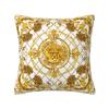 Rococo Kaleidoscopic Floral Cushion Cover 45x45cm European Baroque Art Velvet Nordic Throw Pillow Living Room Decoration