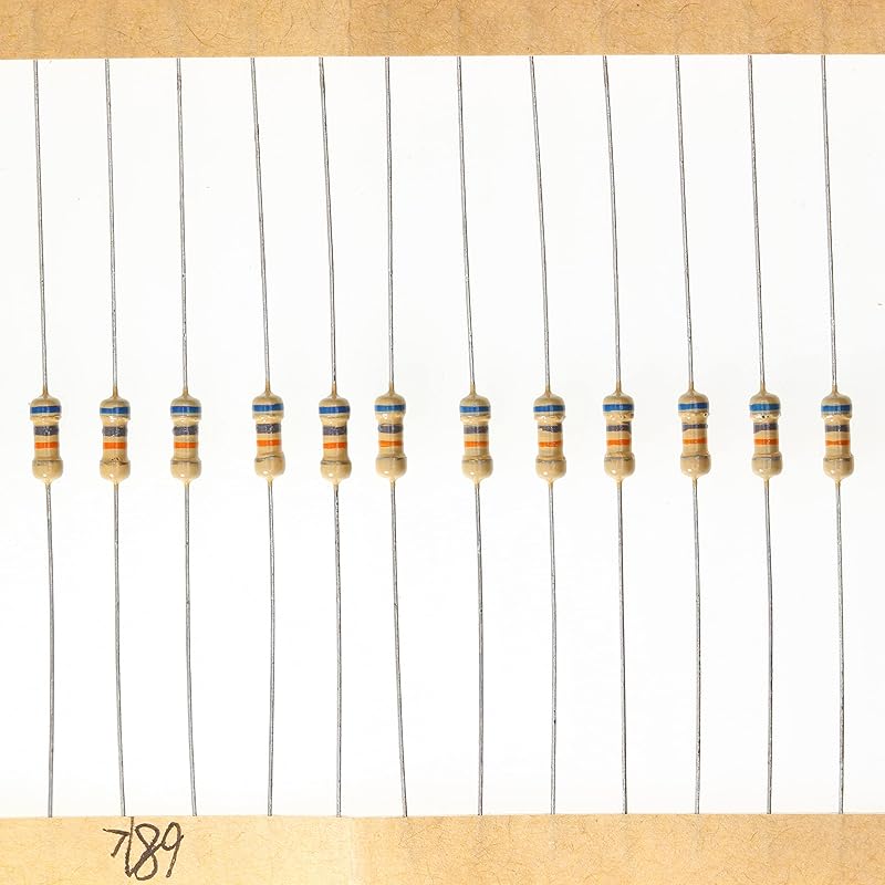 200 Pieces 0.25 Watts 1/4W 680R 680 Ohm 5% Carbon Film Resistor