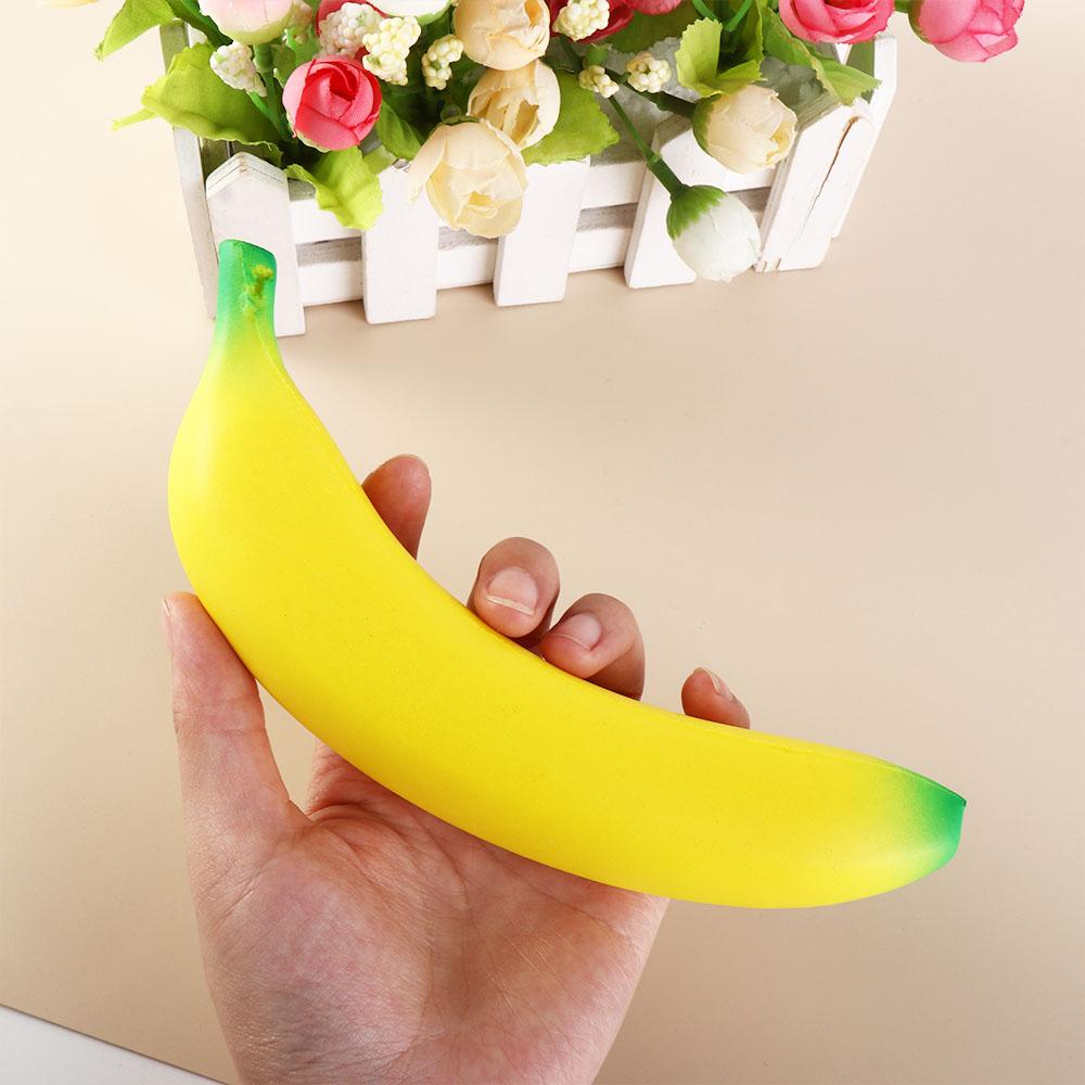 Slow Rising Squeeze Pinch Toy Fruit Squeeze Toy Banana Squeeze Toys Banana Reducer Children Toys