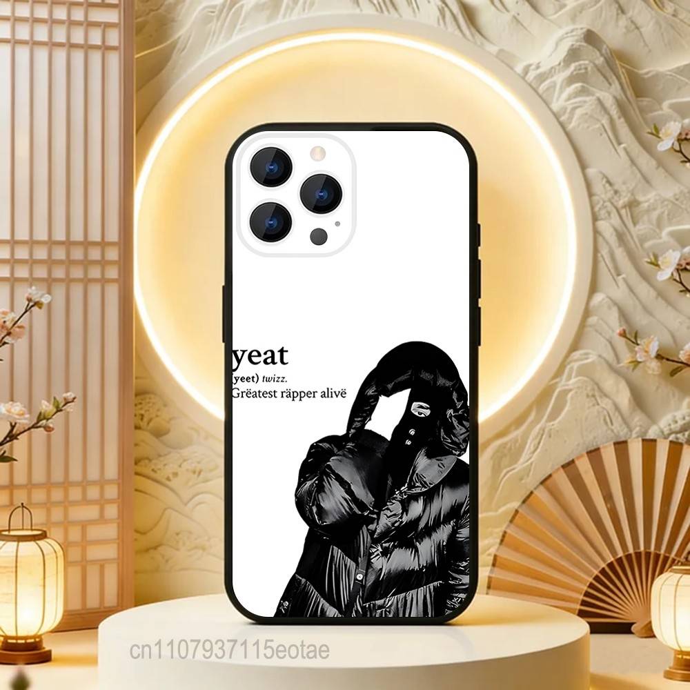Y-Yeat Rapper LYFESTYLE Для iPhone 12,16,13,14,15,17,11,Pro,Max,Plus,E,Air,Mini Мягкий ТПУ, приятный для кожи чехол для телефона