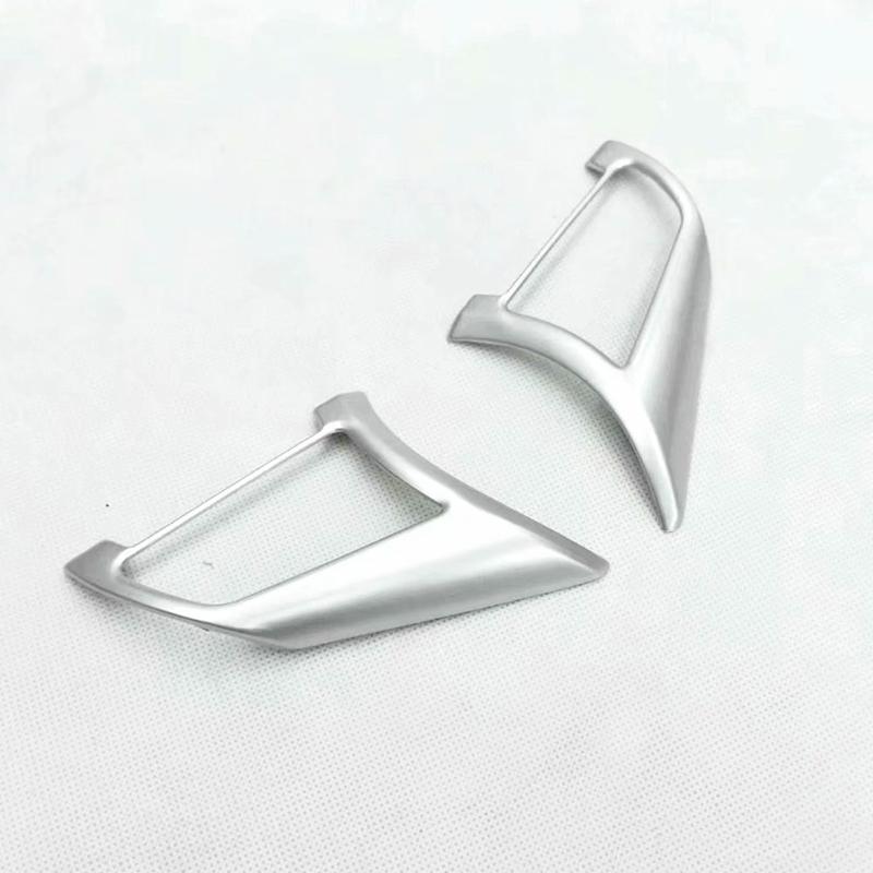 ABS хром для Nissan Leaf 2017 2018 автомобильный Стайлинг авто аксессуары автомобильный руль кнопка рамка крышка отделка