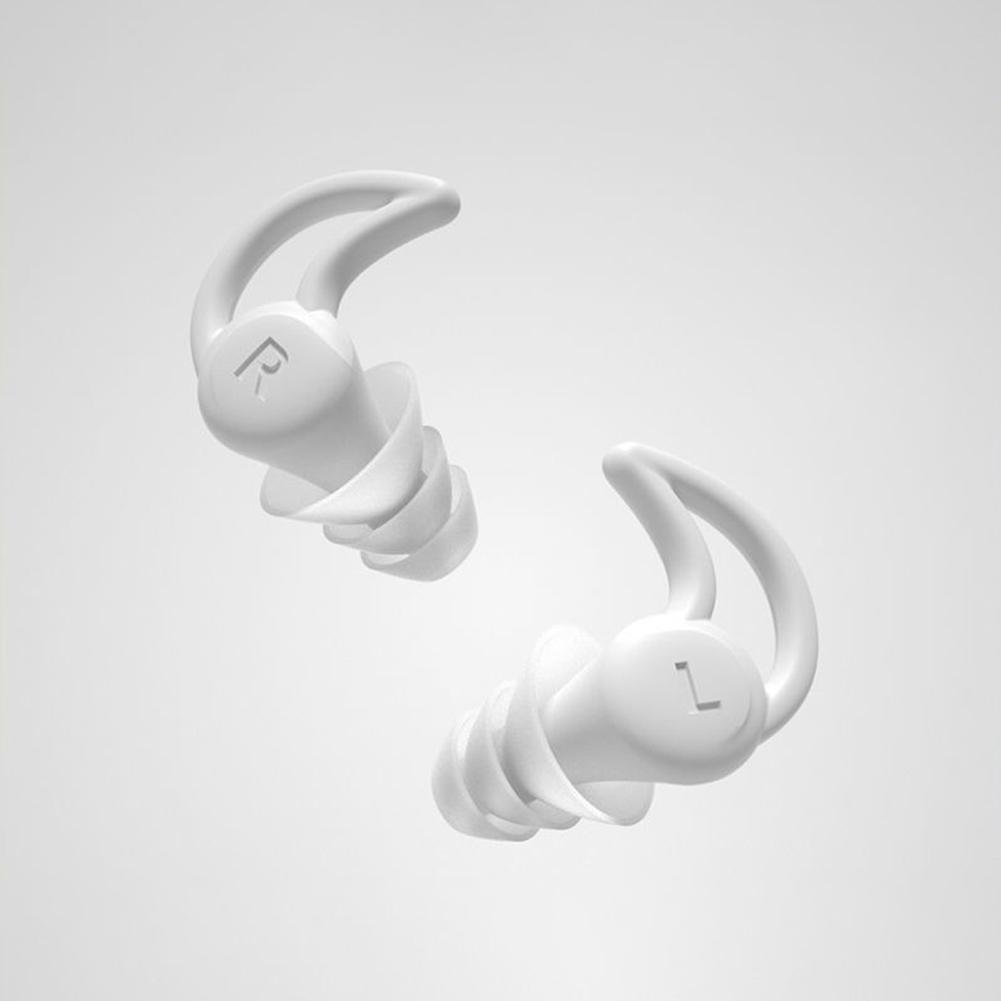 Трехслойные мягкие силиконовые шумоподавляющие беруши, удобные многоразовые противошумные звукоизоляционные моющиеся беруши для сна