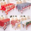 Christmas Tablecloth Table Cover Decorative Ornament for Decoration Gift Use