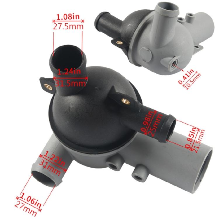 Корпус распределителя выхода воды Корпуса распределения слива воды для 4.3 л 5.0 л 5.7 л 863631T1 863802T2