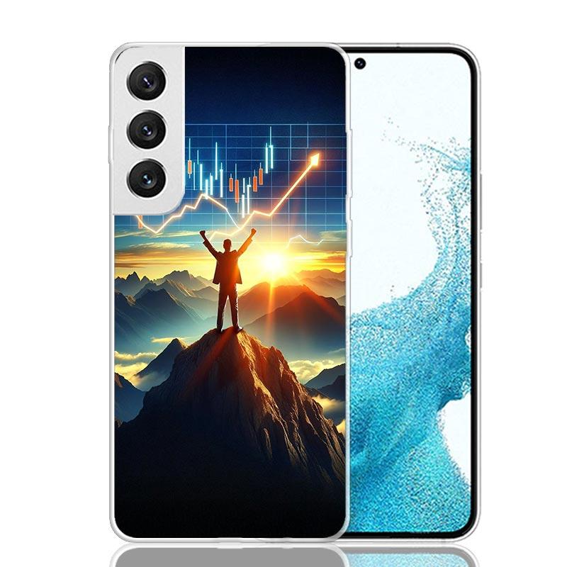 Чехол для телефона Торговля Инвестиции Форекс Фондовый рынок Для Samsung Galaxy S26 S25 Edge S24 S23 FE S22 Ultra S21 Plus S20 + Fundas Чехол