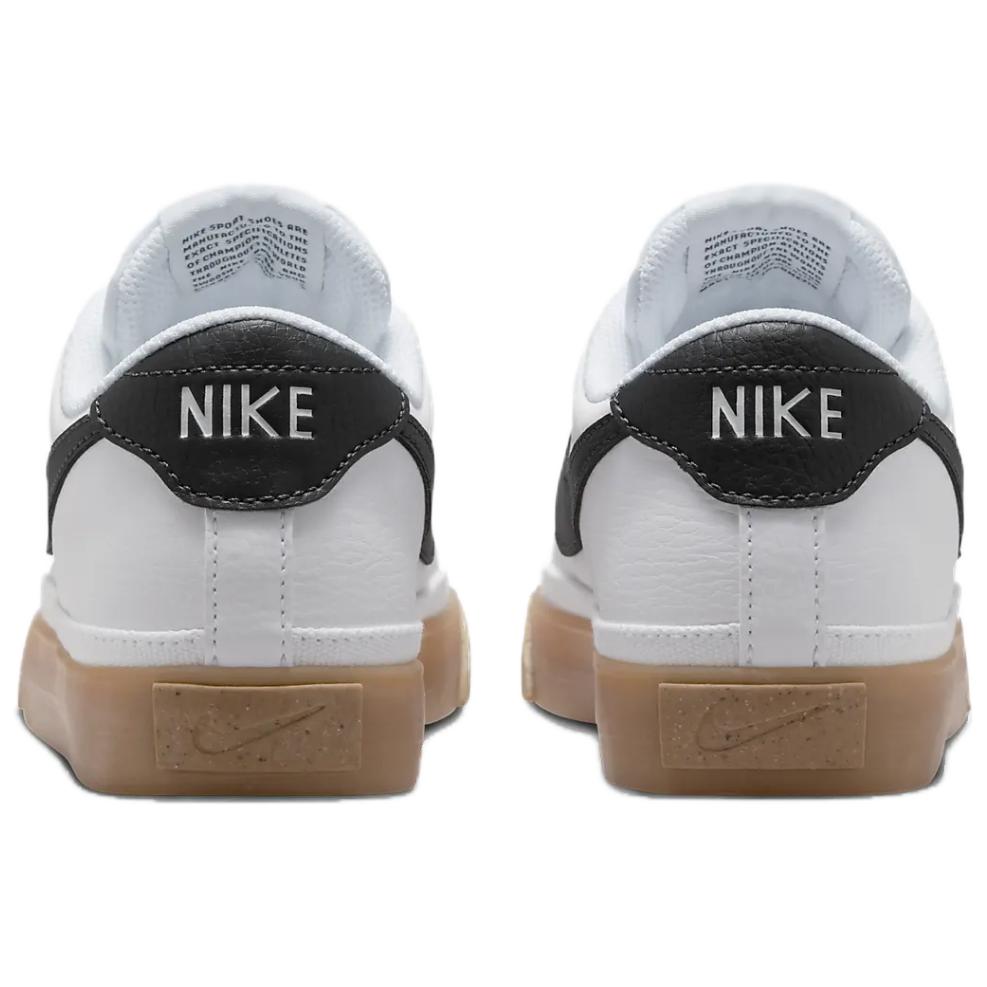 Nike Женские кроссовки Court Legacy Next Nature White Anthracite Gum Gum-Yellow Volt DH3161-109