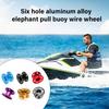 Scuba Diving Snorkeling Spool Finger Reel Diving Buoy Spool Reel Aluminum Alloy Diving Fishing Reel Diving Equipment