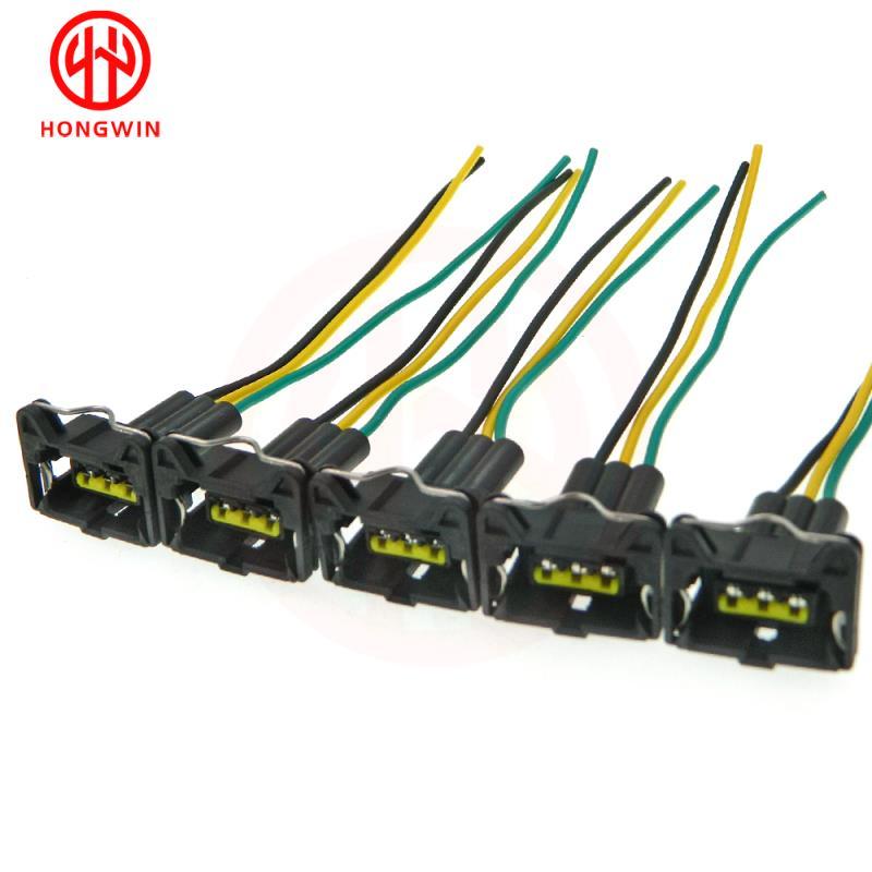 3PIN Universal Crankshaft Camshaft Position Sensor Plugs Connector Harness For Hyundai Kia Ssangyong Vauxhall Opel Chevrolet