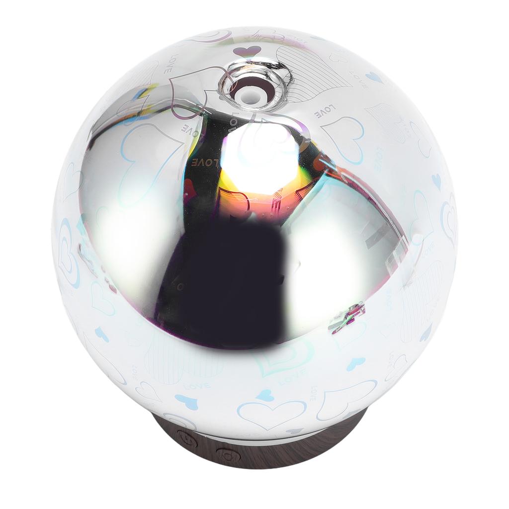 Эфирное масло диффузор увлажнитель 3D стеклянный шар USB увлажнитель ароматерапевтический аппарат с красочным