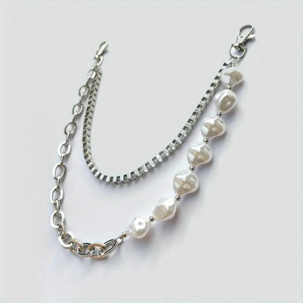 Rock Punk Street Keychains Chain Irregular Biker Pants Chain  Clothing Accessories