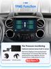 Hizpo 9-дюймовая беспроводная автомагнитола Carplay Android Auto для Citroen Berlingo B9 Peugeot Partner 2008 - 2019 2 Din Мультимедийная стереосистема с Bui