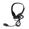 Universal Usb Wired Headphones Pc Gaming Headset With Microphone Noise Reduction Stereo Earphone Helmet For Laptop Computer