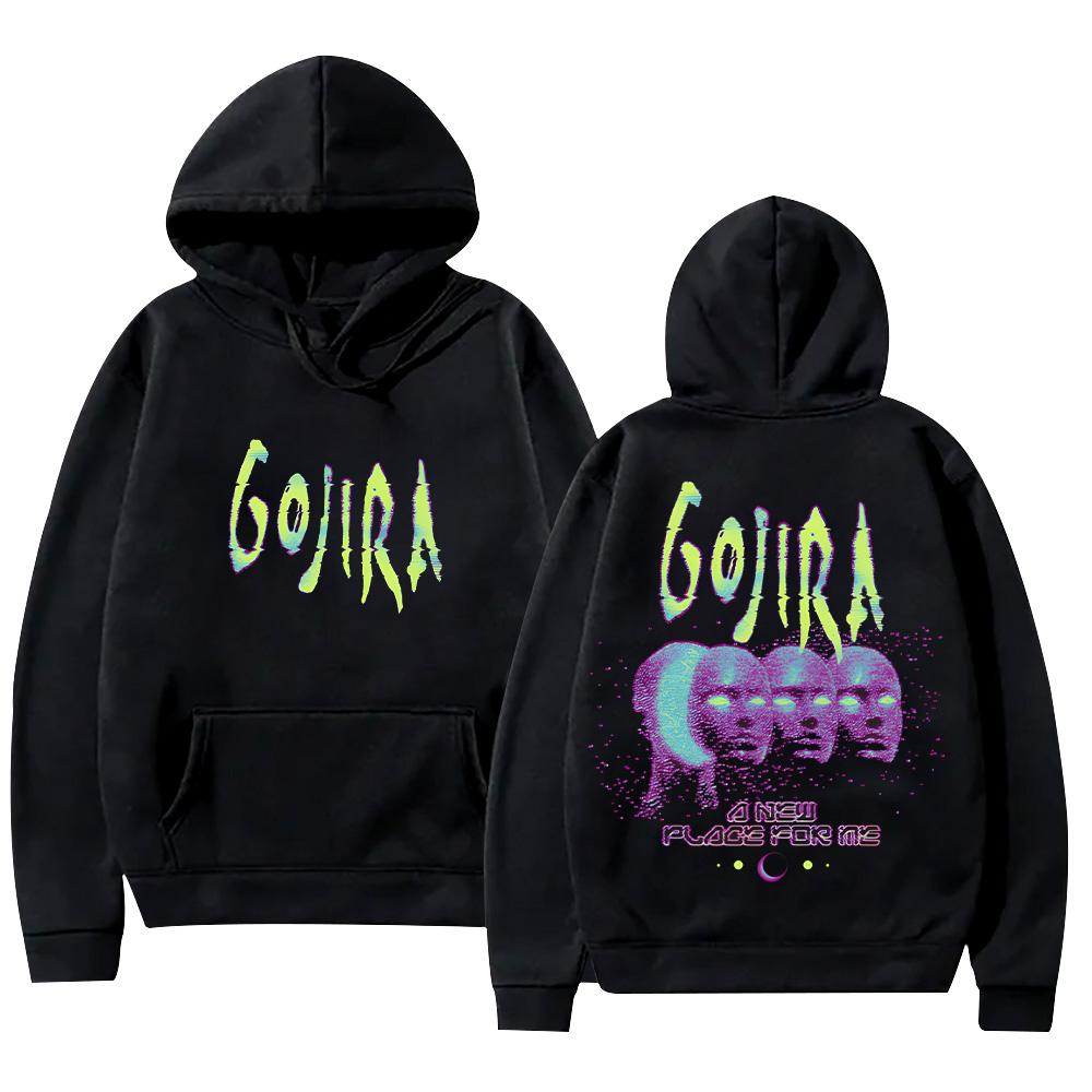 Худи Another World Метал-группа Gojira Magma Music Худи Женское Мужское Новое Повседневное Уличное Худи Унисекс High Street Свитшот